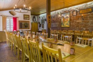 Rittersaal für Rittermahl wie Anno 1525