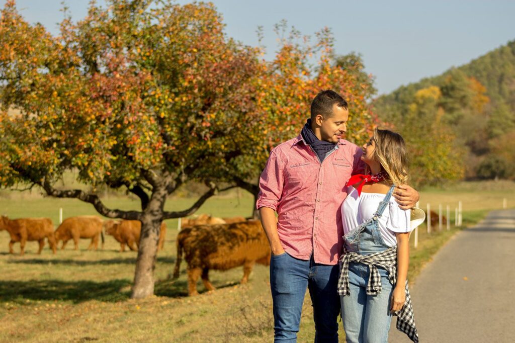 Wandern Rundkurs in Werbach in der Natur