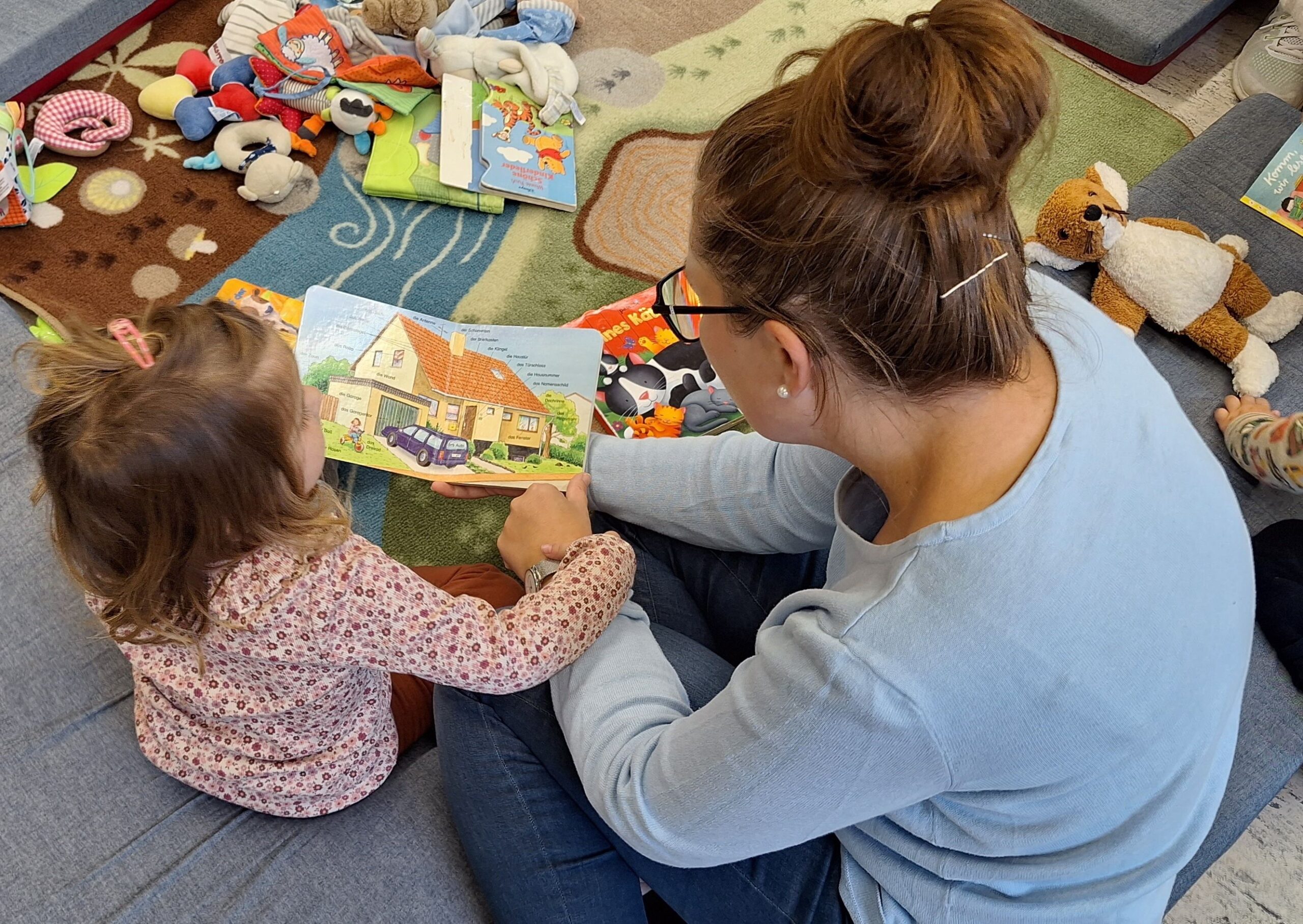 Bücherbabys in der Stadtbücherei Bad Mergentheim