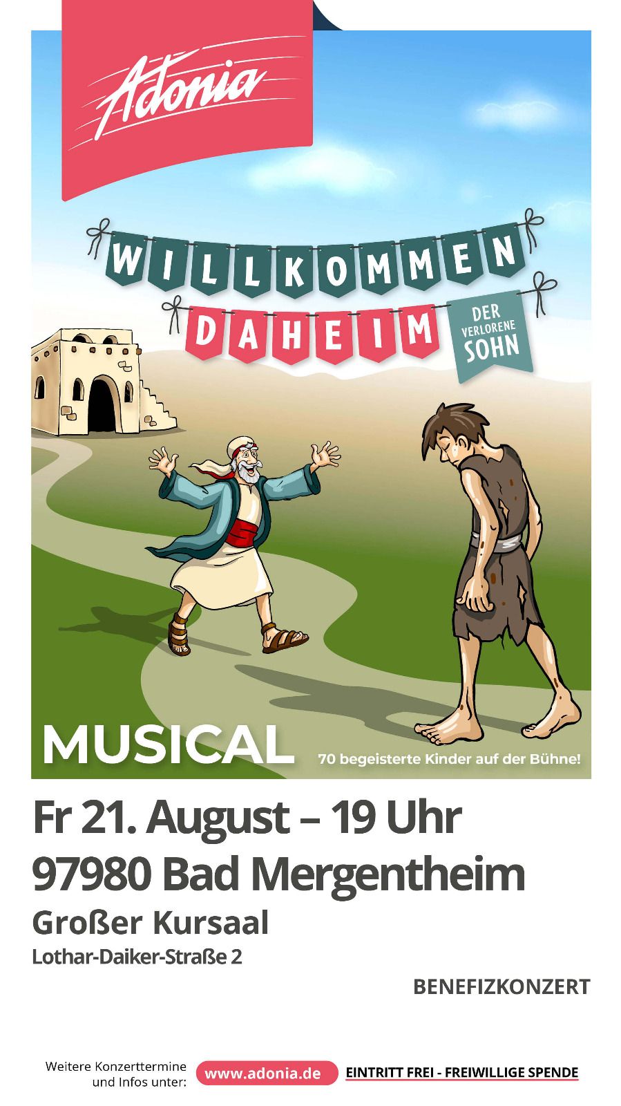 Musical – Großer Kursaal – Benefizkonzert