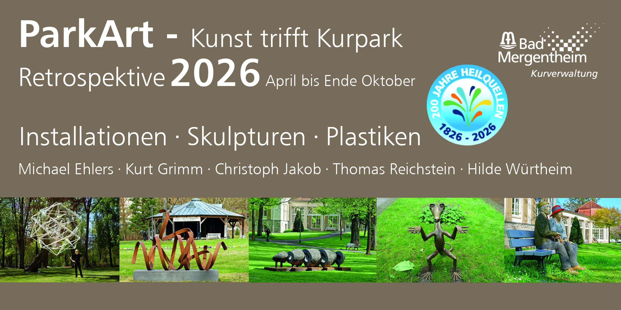 ParkArt – Kunst trifft Kurpark
